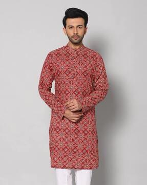 printed cotton kurta