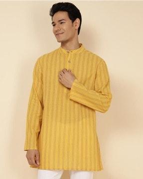 striped short kurta