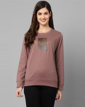 graphic print sweatshirt