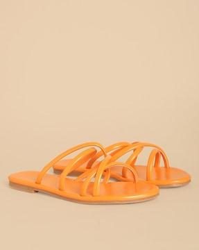 strappy flat sandals