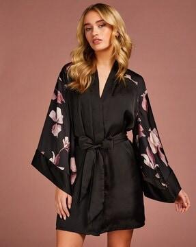 orchid kimono robes