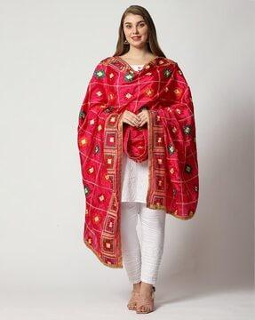 embroidered dupatta