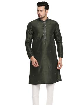 embroidery short kurta