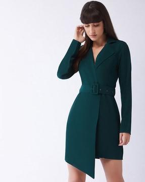 solid shirt  dress