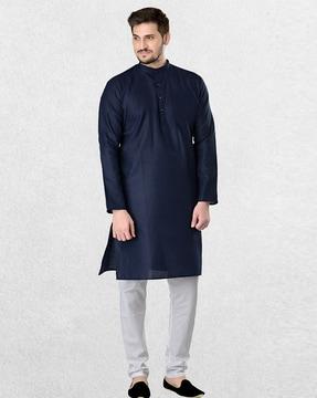 solid long kurta