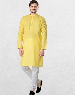 solid long kurta