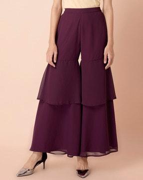 solid palazzo pant