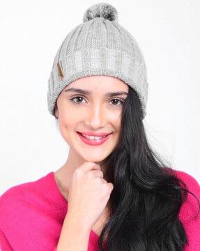 knitted beanie cap