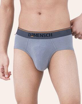 panelled woven briefs