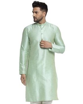 solid long kurta