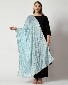 striped dupatta