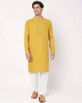 embellished long kurta