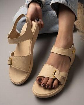 slingback flat sandals