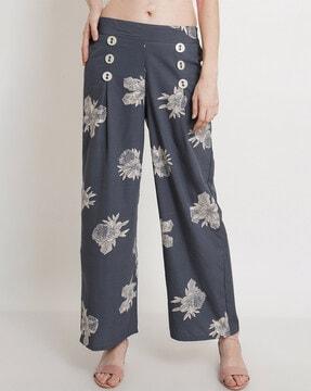 floral print palazzos