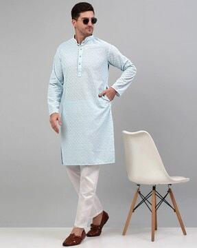 embroidery long kurta