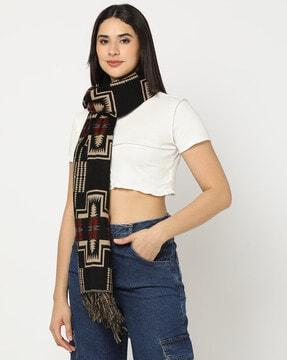 women printed shawl