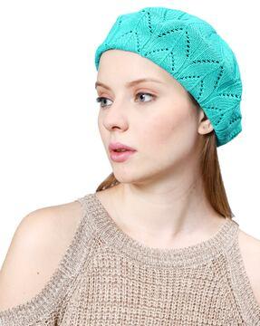 knitted berets cap