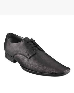 textured formal derbys