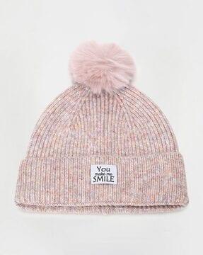 knitted beanie cap