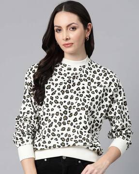 leopard print sweatshirt