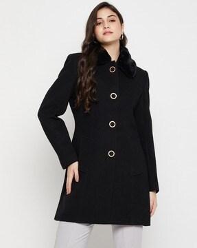 solid peacoat