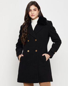 solid trench coat