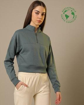 relaxed fit sweatshirt