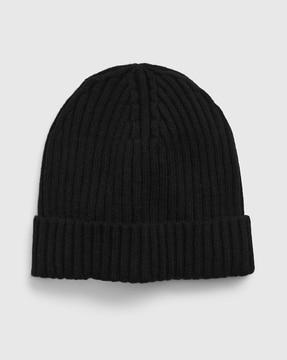 women ribbed beanie