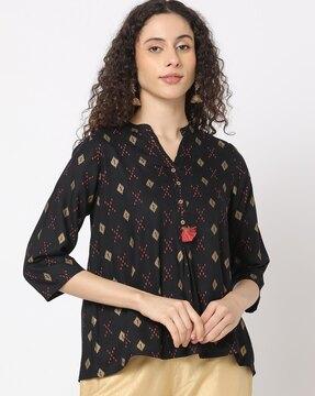 women printed tunic