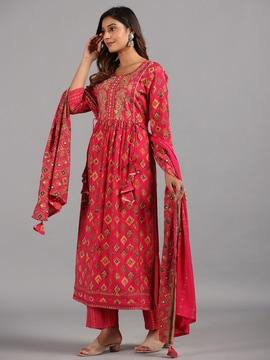 floral kurta set