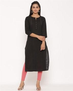 women straight kurta