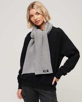 classic knitted scarf