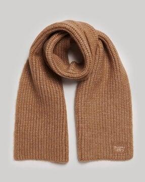 rib knit scarf