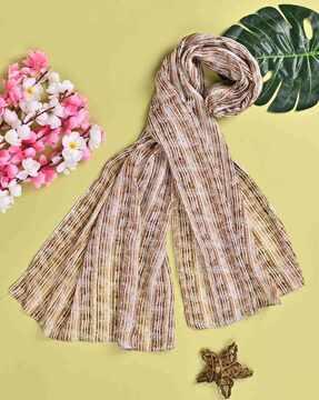 women printed stole