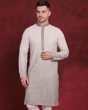 embroidery long kurta