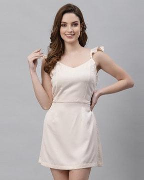 solid sheath dress