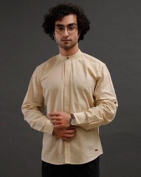 solid short kurta