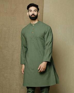 solid long kurta