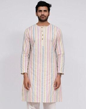 stripes long kurta