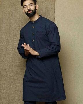 solid long kurta