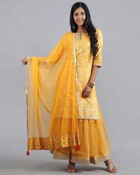 women embellished dupatta