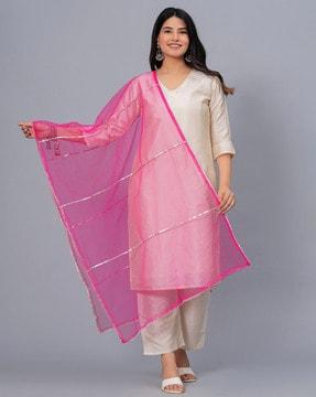 women embellished dupatta