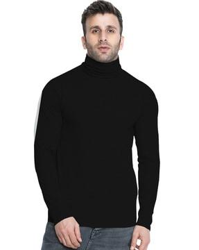 turtleneck t-shirt