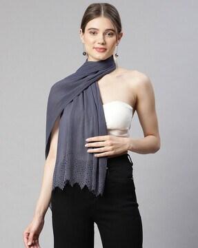 textured stole