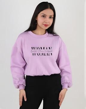 women graphic sweatshirt