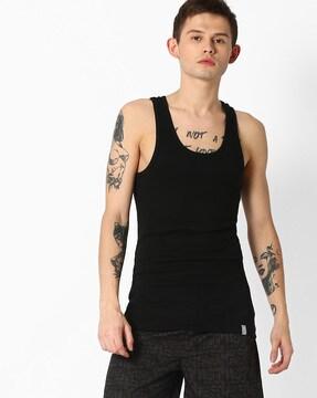 sleeveless racerback vest