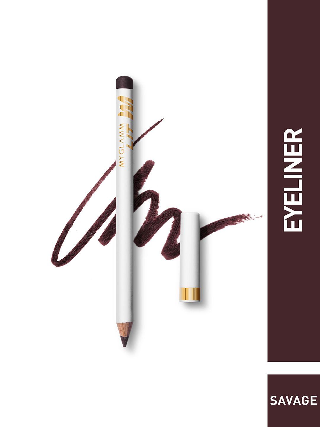 myglamm lit matte eyeliner pencil-savage-1.14g