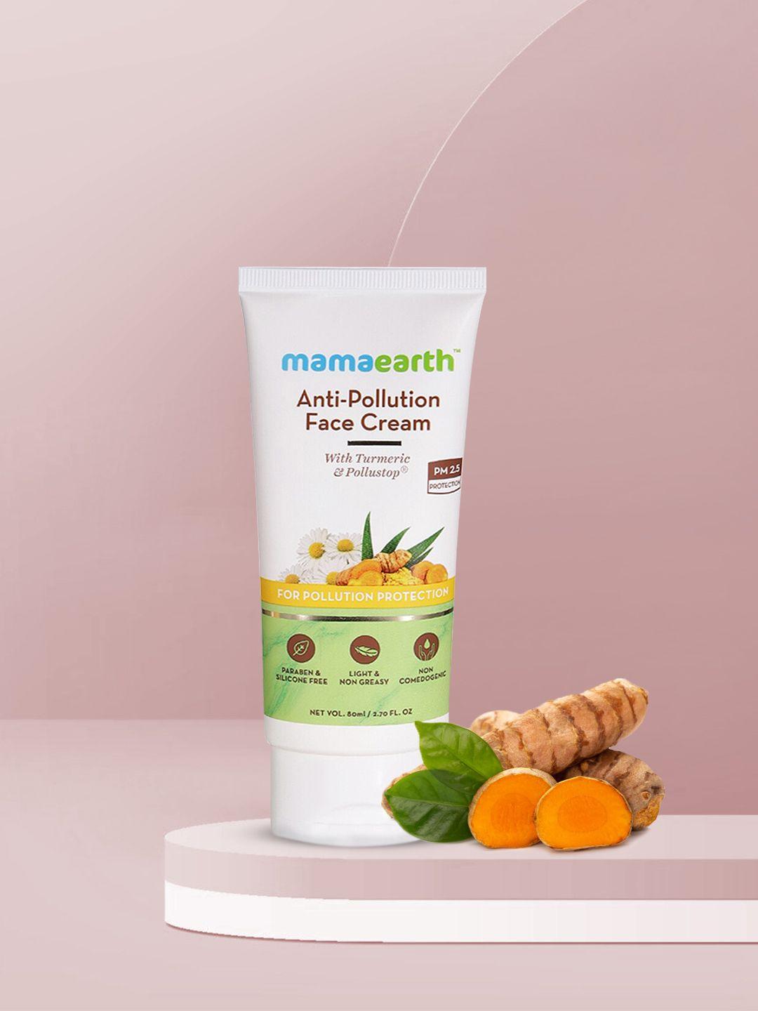 mamaearth sustainable anti-pollution face cream 80ml