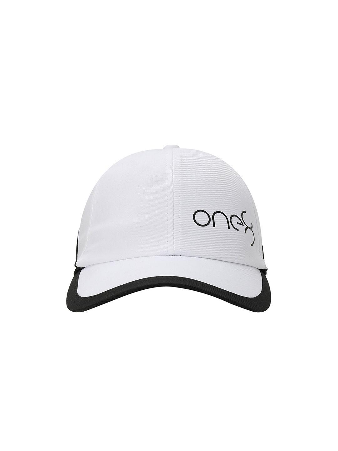 puma x one8 unisex white & black colourblocked core v2 baseball cap