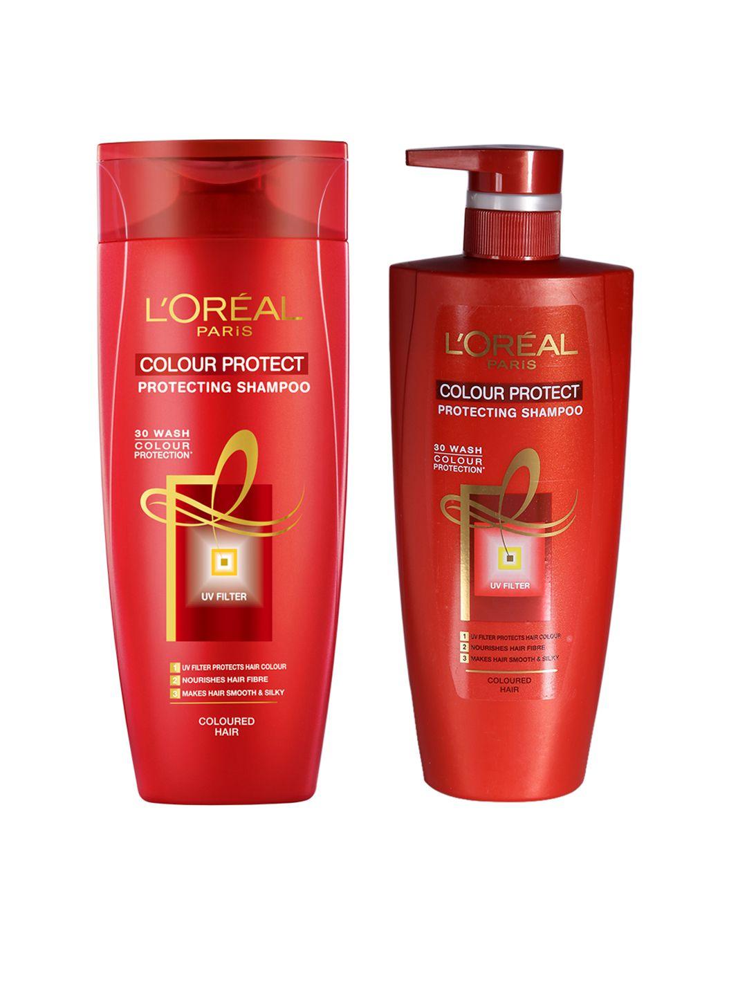 loreal paris set of 2 color protect shampoo